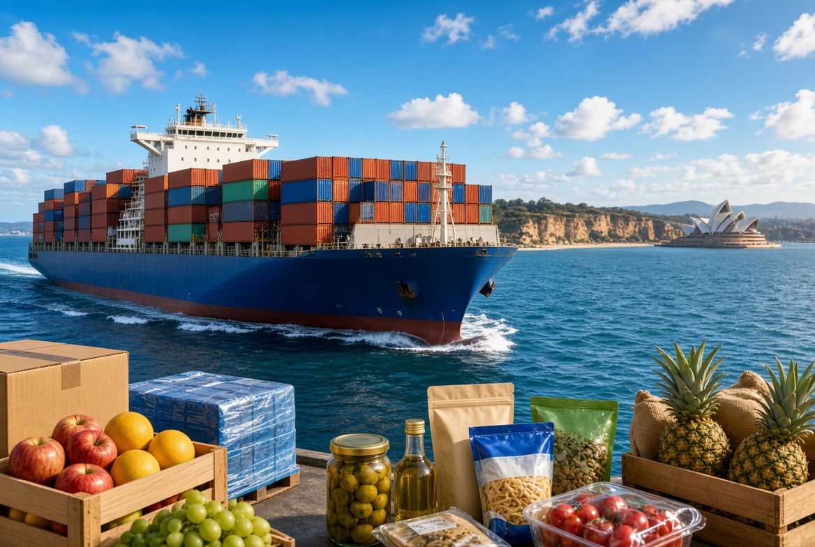 How to Calculate Landed Cost When Importing Food from China to Australia